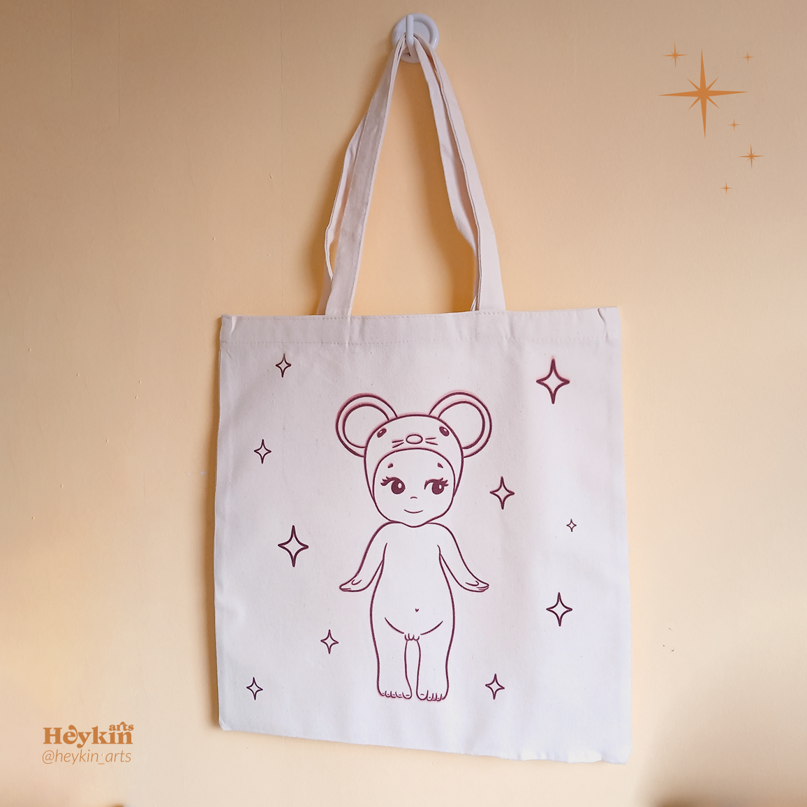 Totebag personalizada heykin arts