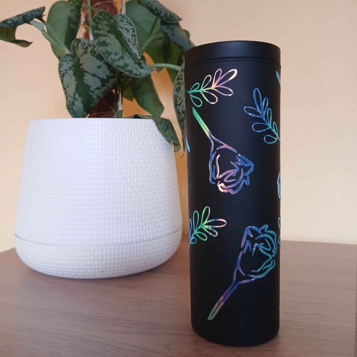 Vaso térmico rosas heykin arts